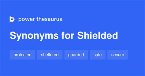 shielded thesaurus